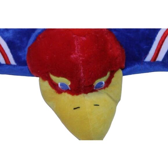 Kansas Jayhawks Pillow Pets Pillow. NCAA Big 12 Basketball. - Picture 3 of 7